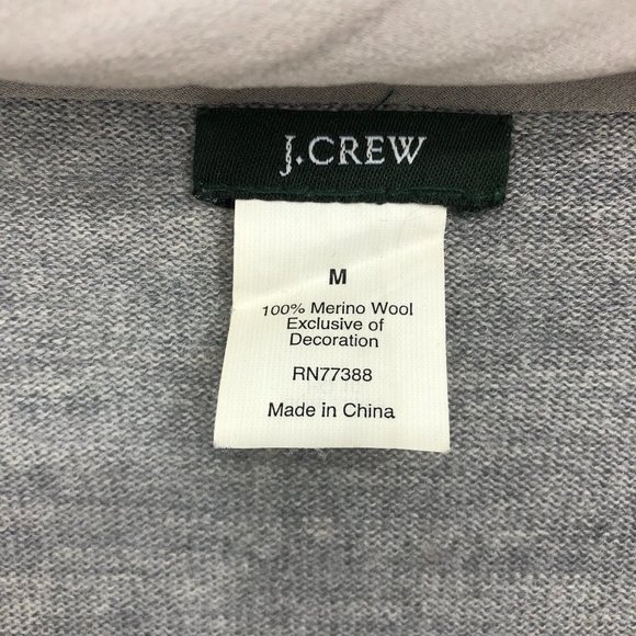 J. Crew Merino Wool Sweater Sz M - Picture 3 of 4